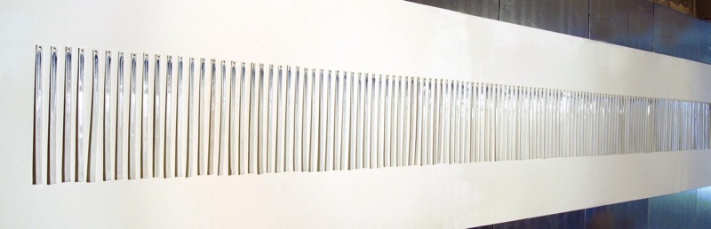 Wandinstallatie Strippen (1983) — Piet Stockmans
