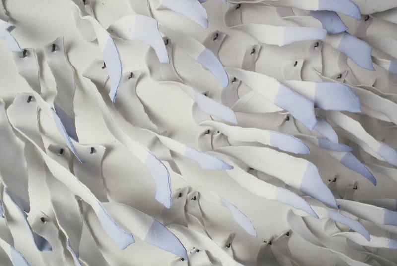 Wandinstallatie wimpels (1988) — Piet Stockmans