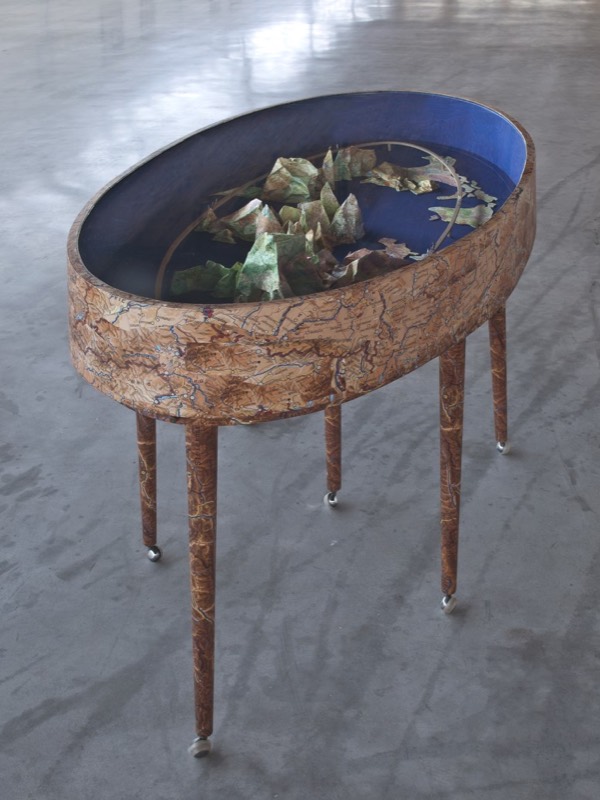 Maquette Erdsicht (1992) — Urbain Mulkers
