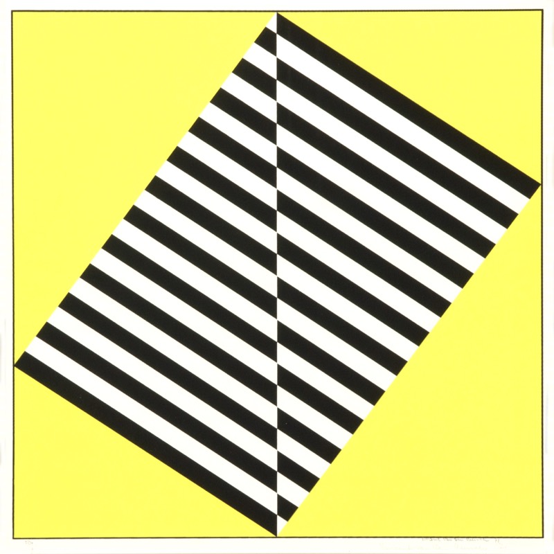 Geo-compositie optisch (1970) — Vincent Van den Meersch