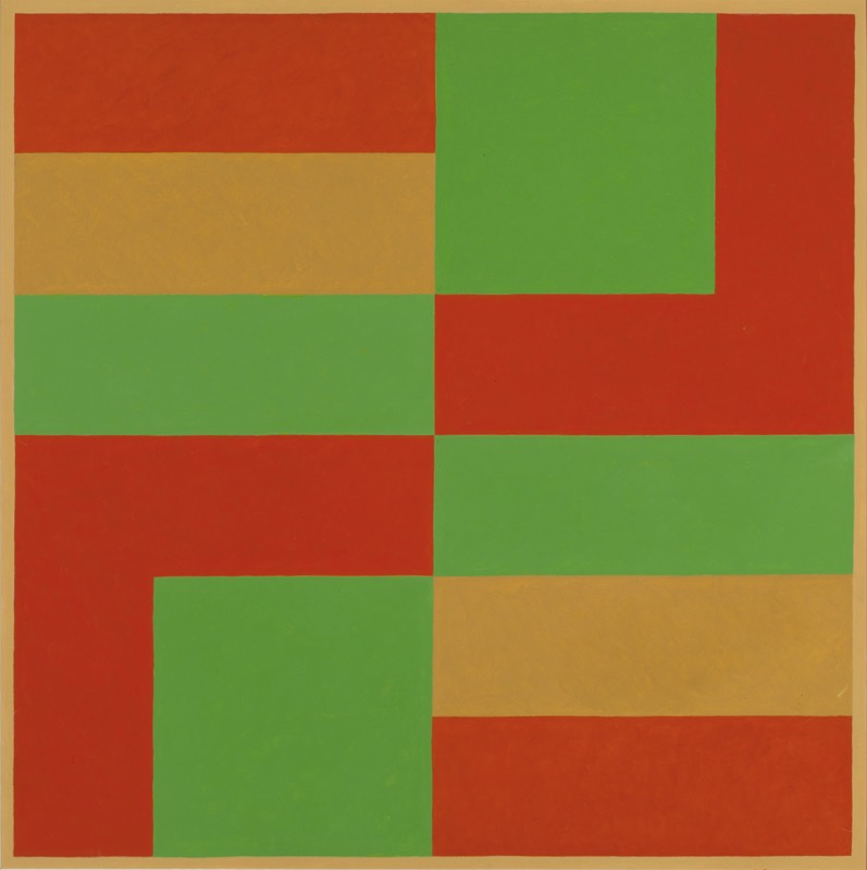 Geo-abstracte baan (1980) — Vincent Van den Meersch