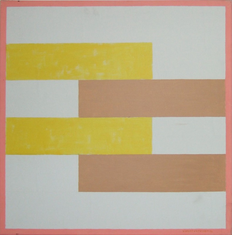 Compositie met banen (1990) — Vincent Van den Meersch