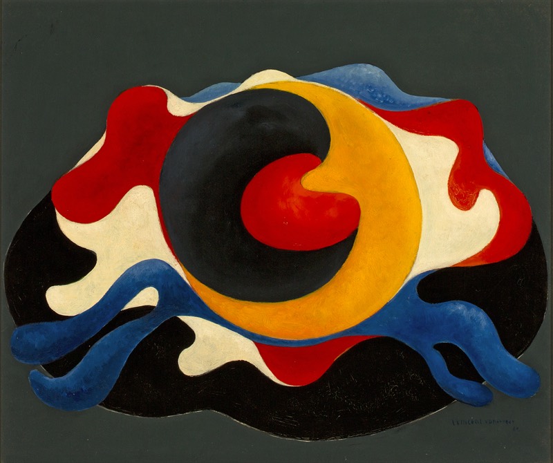 Figuur met vloeiende vormen (1960) — Vincent Van den Meersch