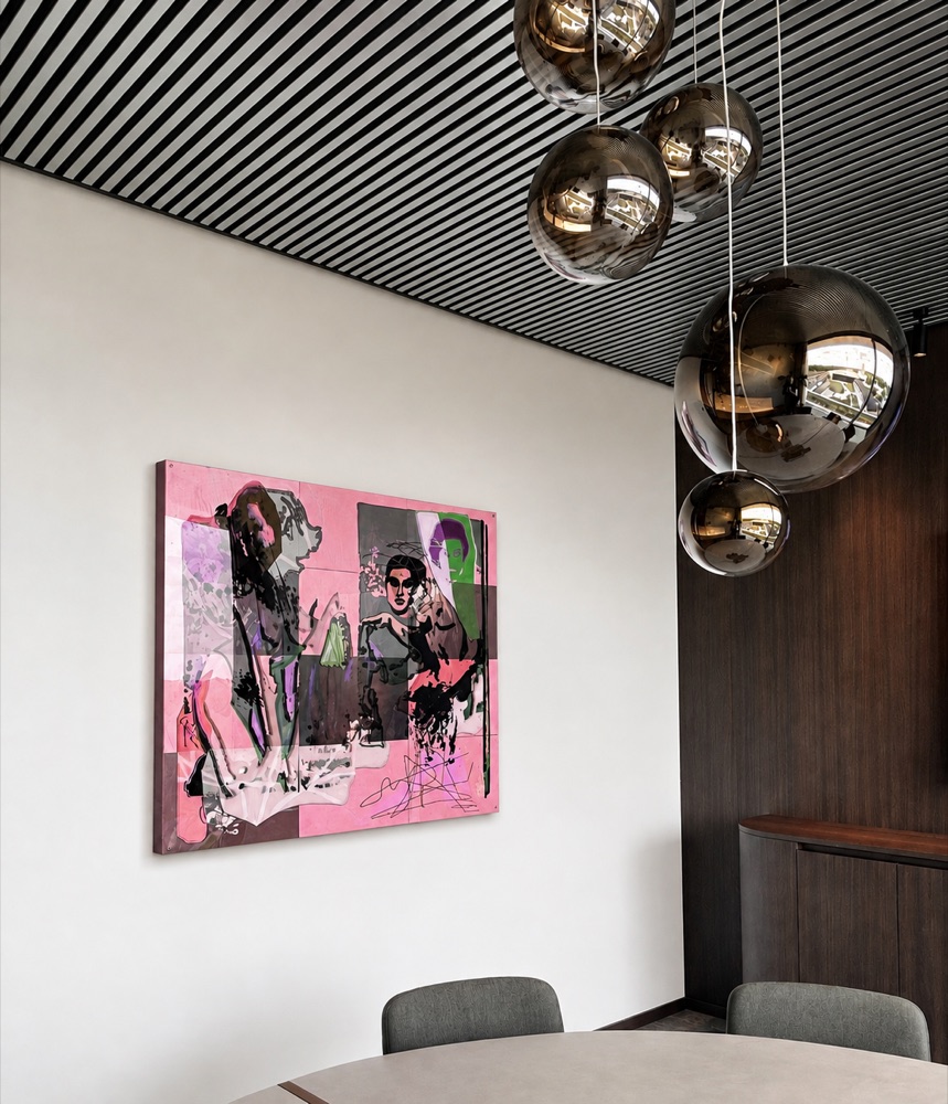 Kunstinstallatie bij Monard Law in Hasselt