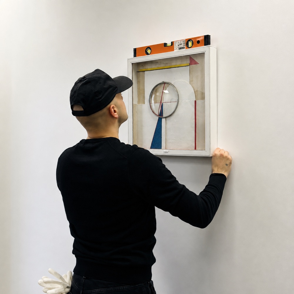 Kunstinstallatie met werk van Camiel Van Breedam